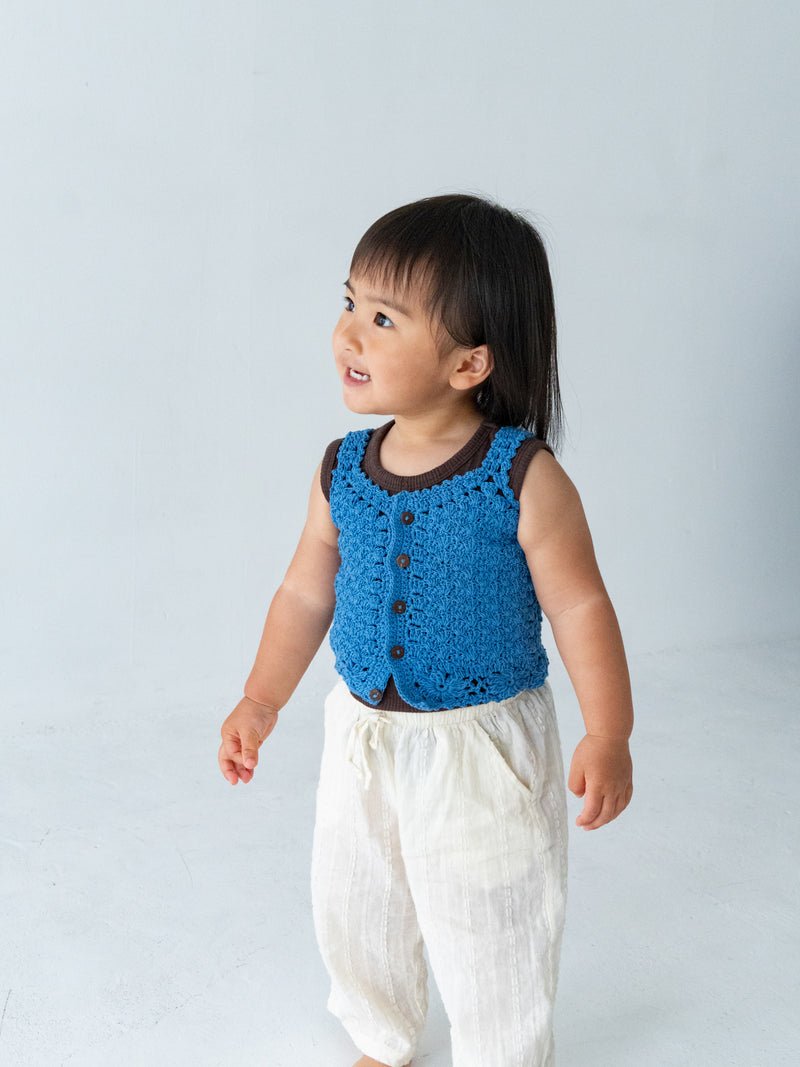 Flower crochet camisole