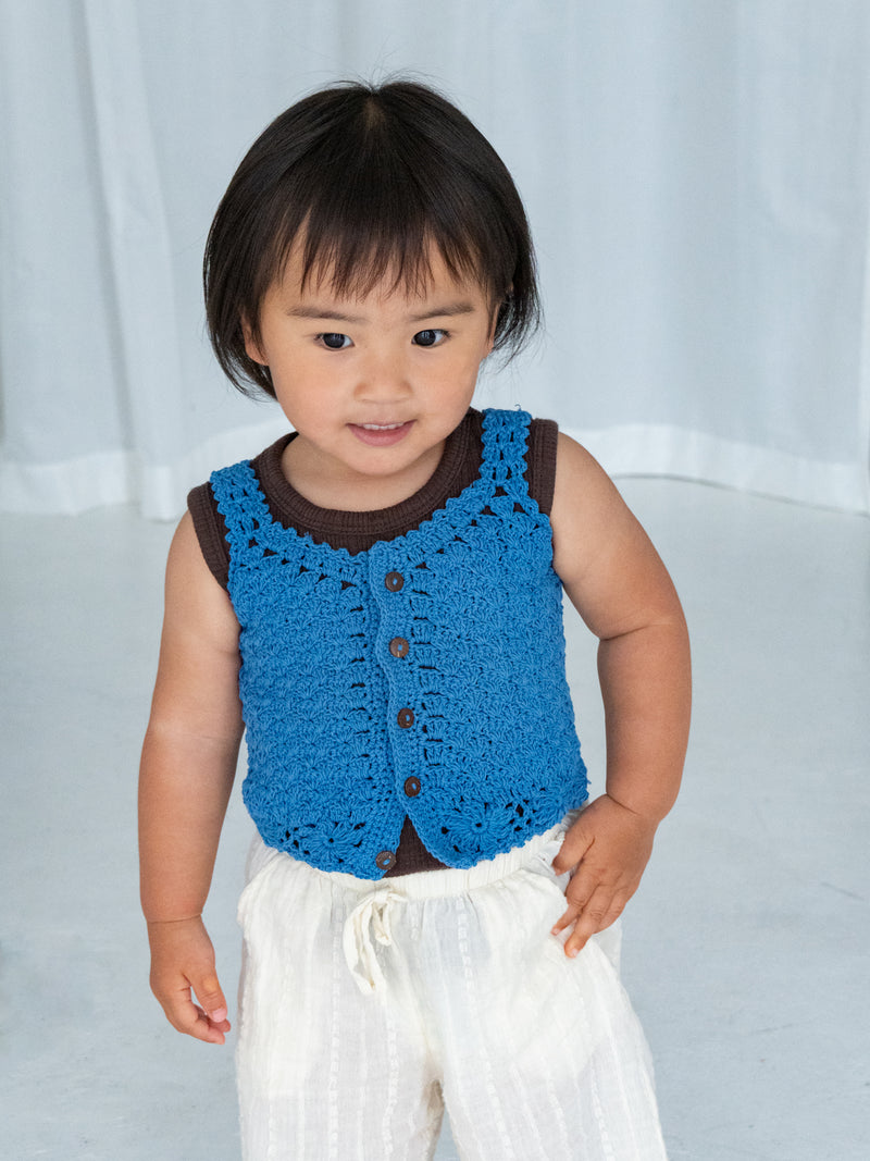Flower crochet camisole
