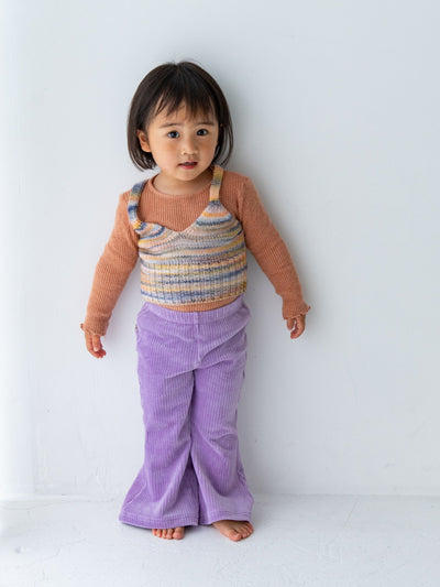 Velour flare pants