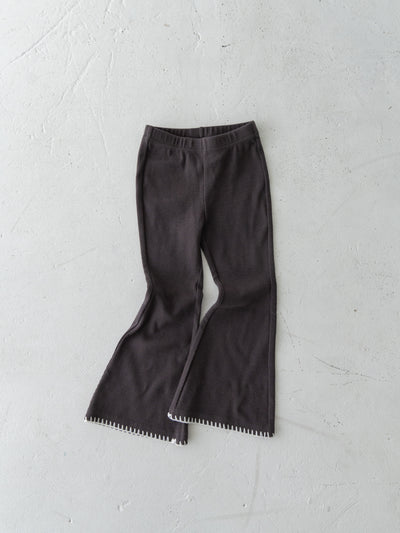 Stitch flare pants