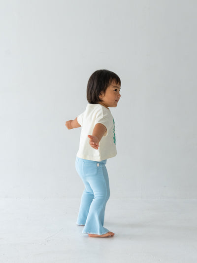 Stitch flare pants