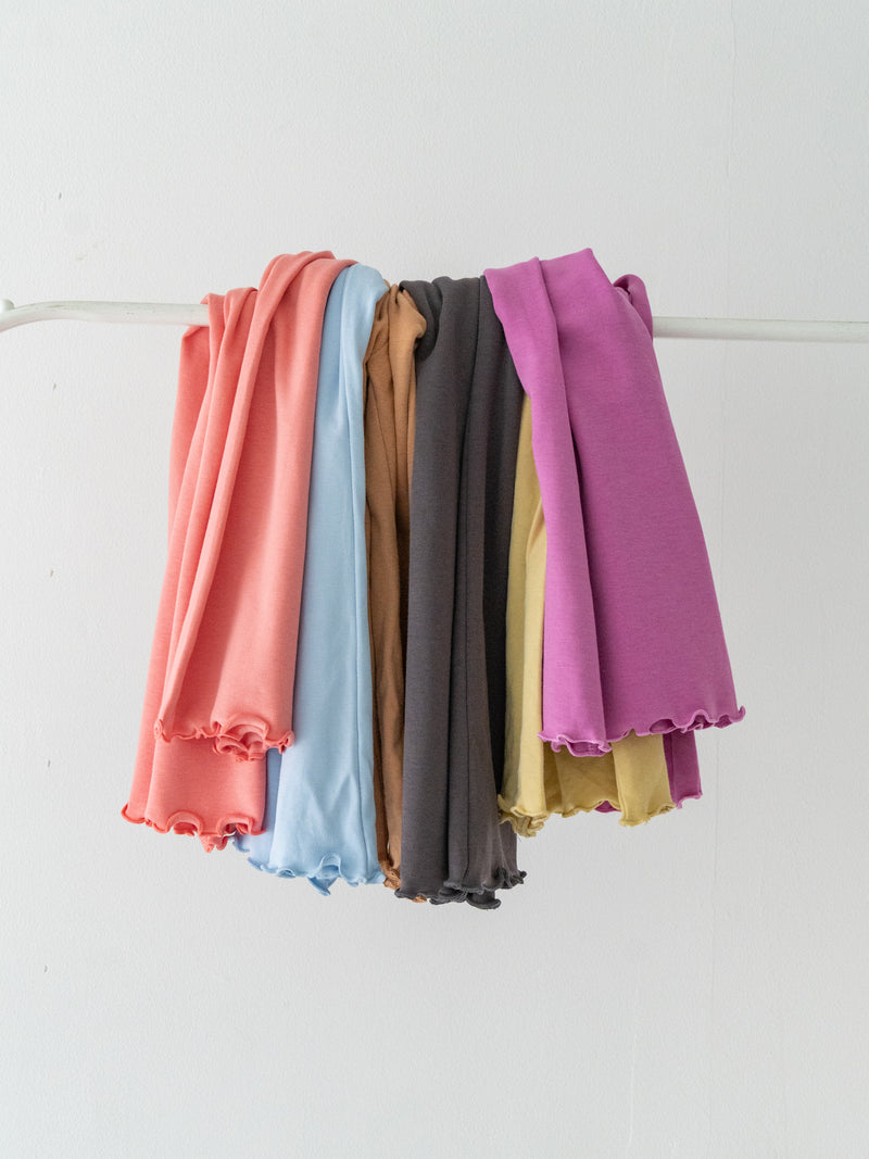Flare cotton pants