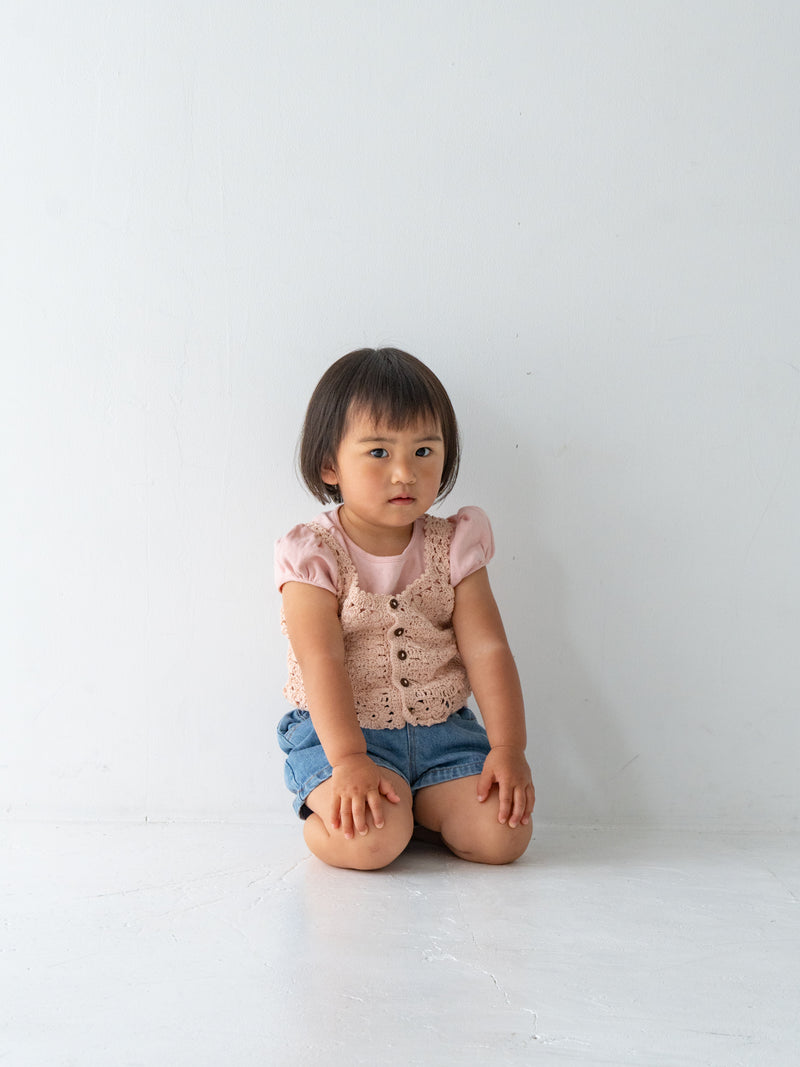 Flower crochet camisole