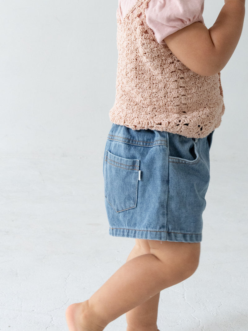 Flower crochet camisole