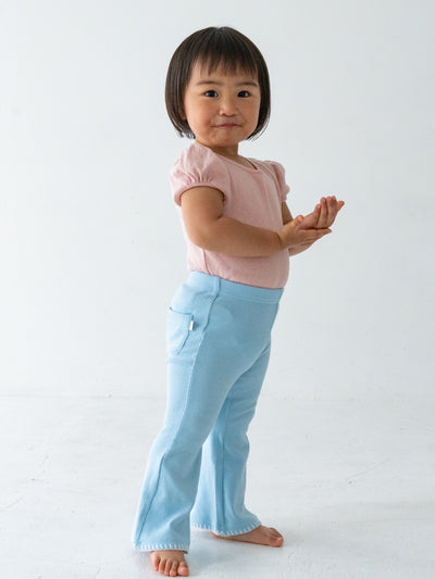 Stitch flare pants