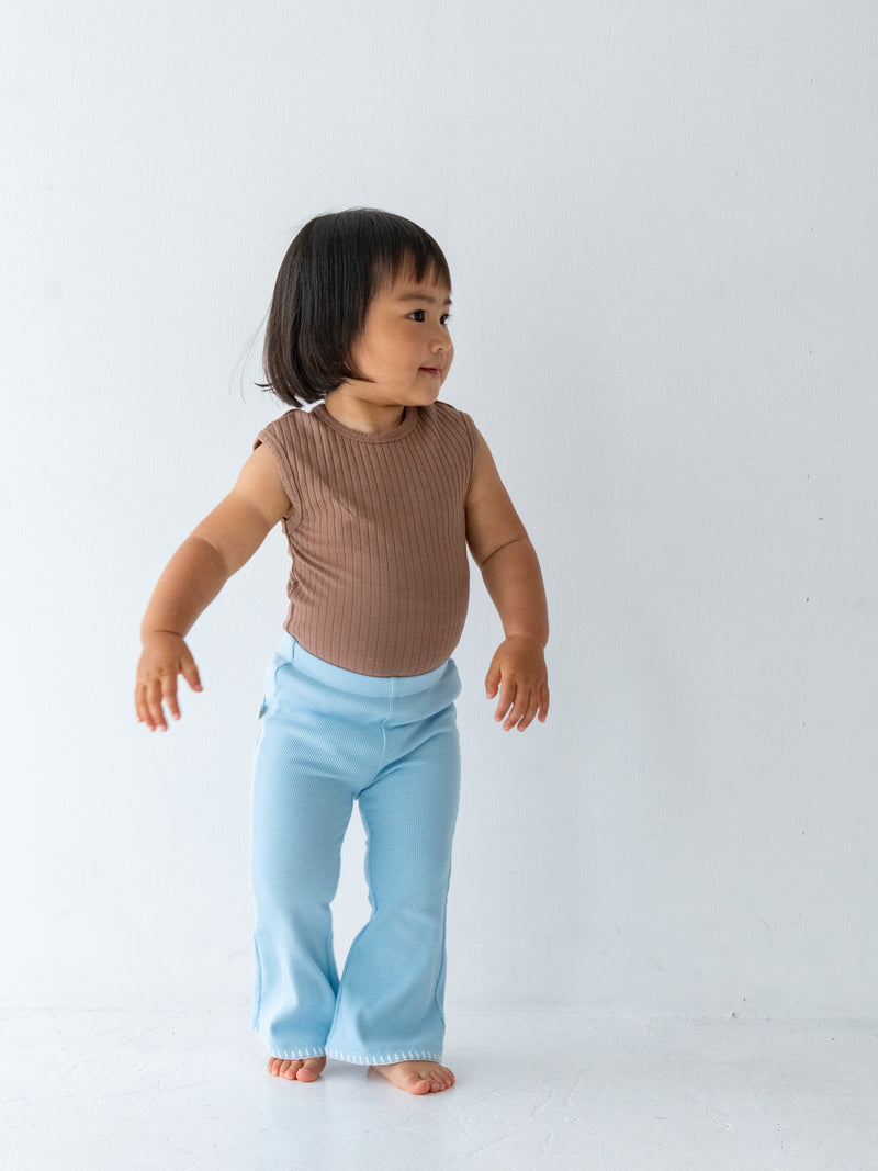 Ribbed sleeveless new