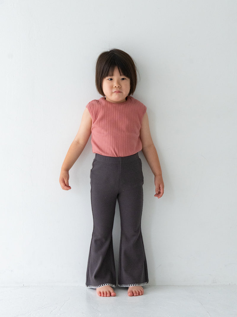 Ribbed sleeveless new