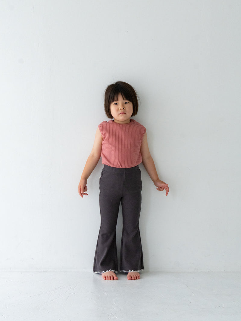 Ribbed sleeveless new