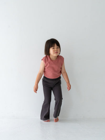Ribbed sleeveless new