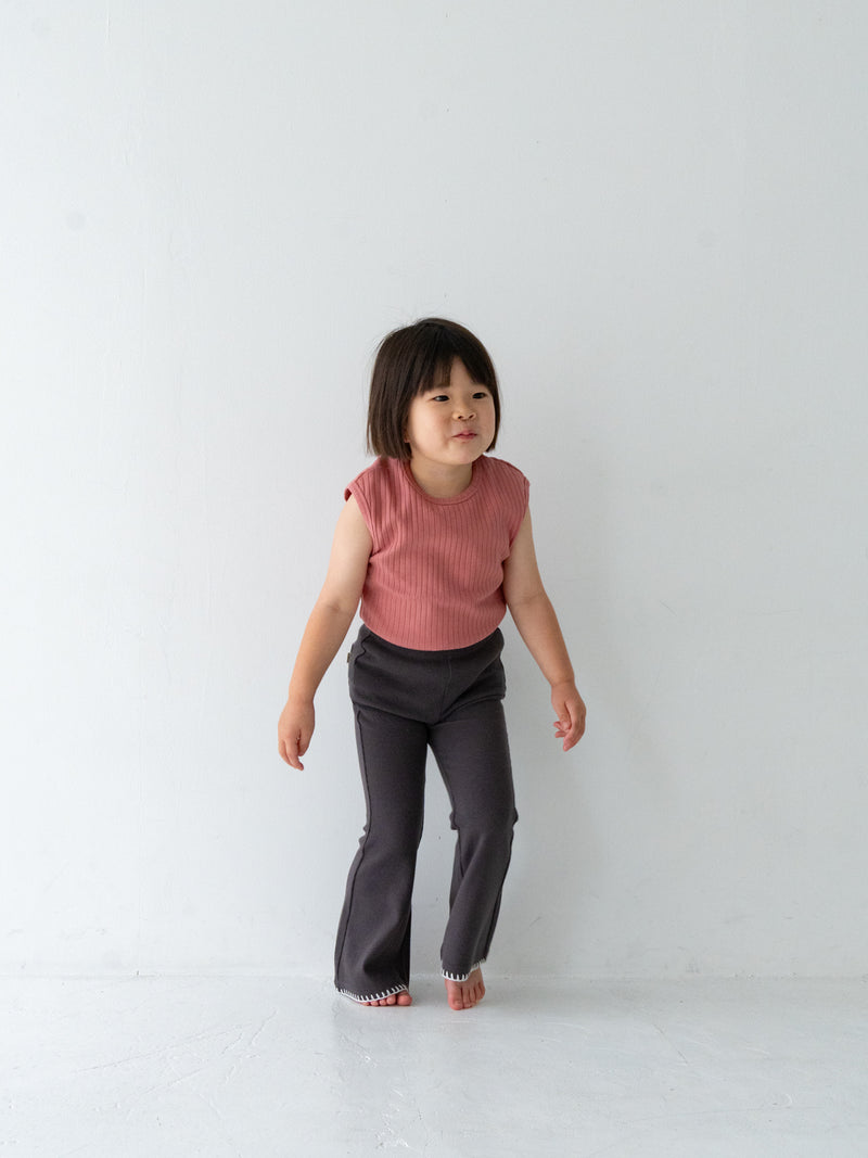 Ribbed sleeveless new