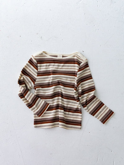 Boat neck tee