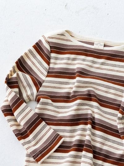 Boat neck tee