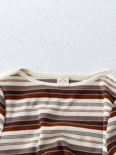 Boat neck tee