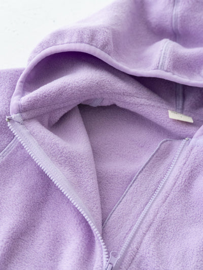 Fleece hoodie