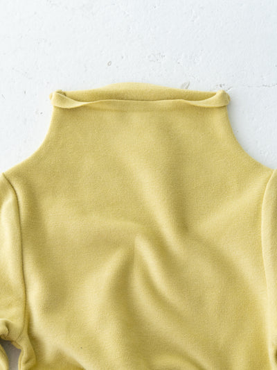 Fluffy warm high neck