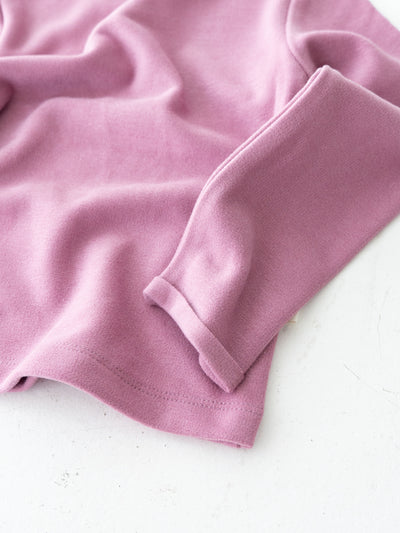 Fluffy warm high neck