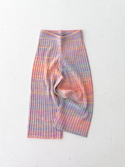 Gradation knit pants