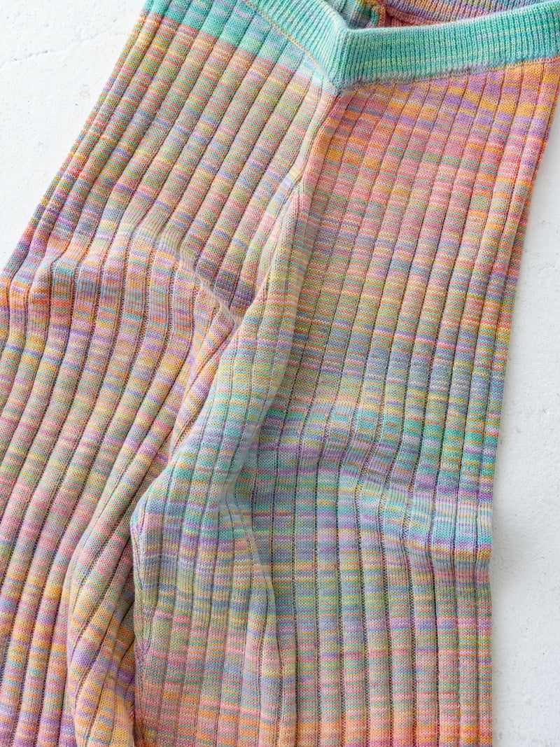 Gradation knit pants