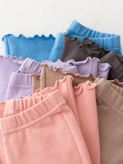 Flare cotton pants