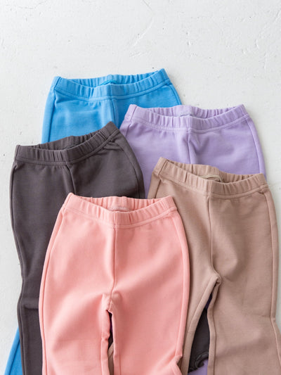 Flare cotton pants