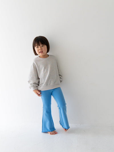 Flare cotton pants