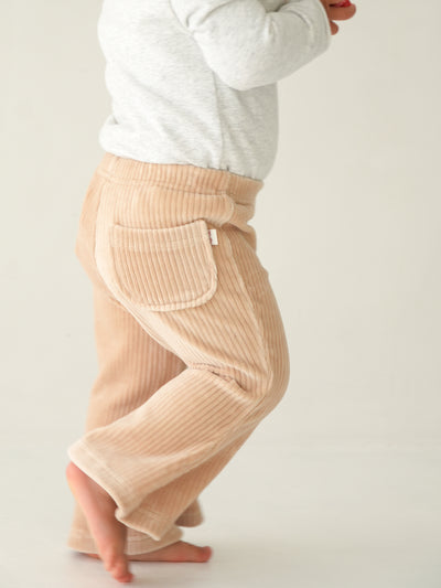 Velour flare pants