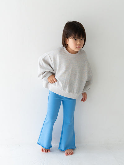 Flare cotton pants
