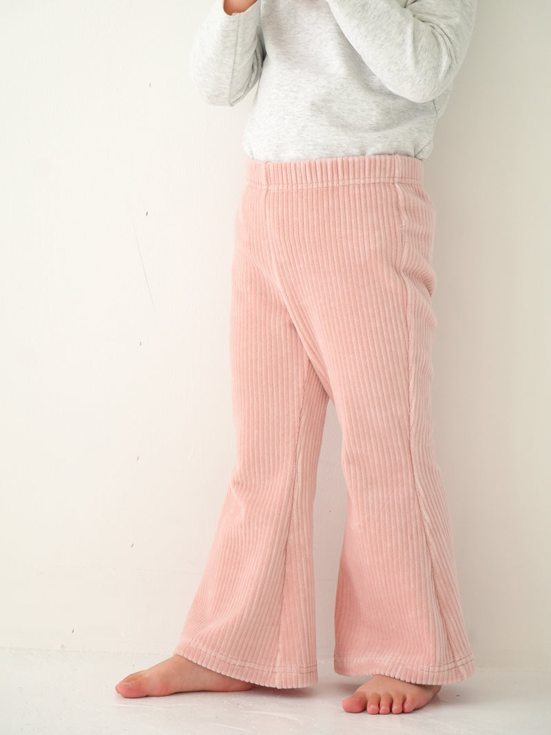 Velour flare pants