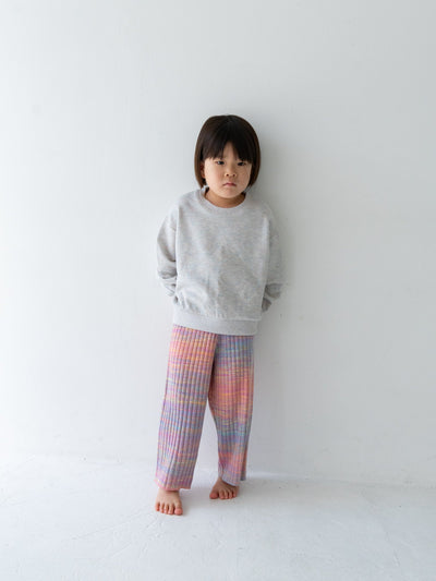 Gradation knit pants