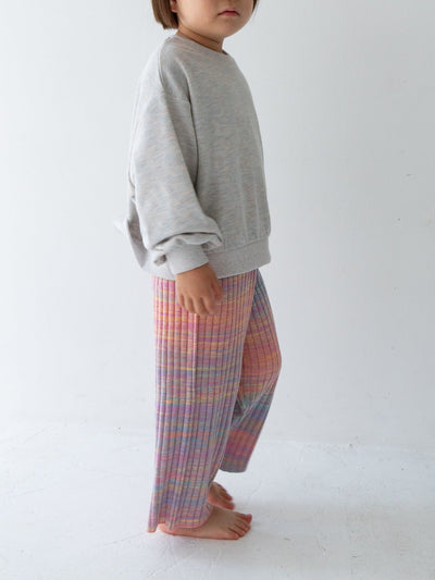 Gradation knit pants