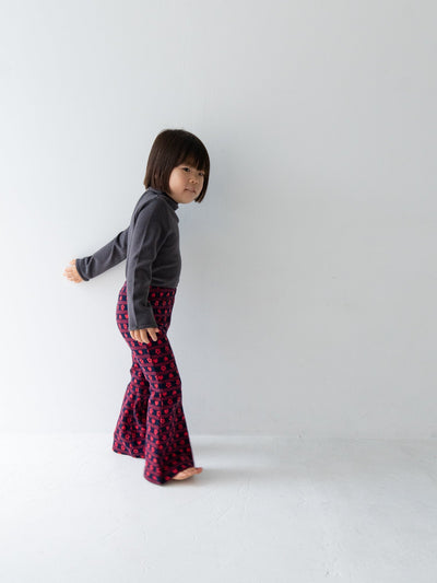 Flower heart pants