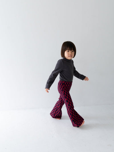 Flower heart pants