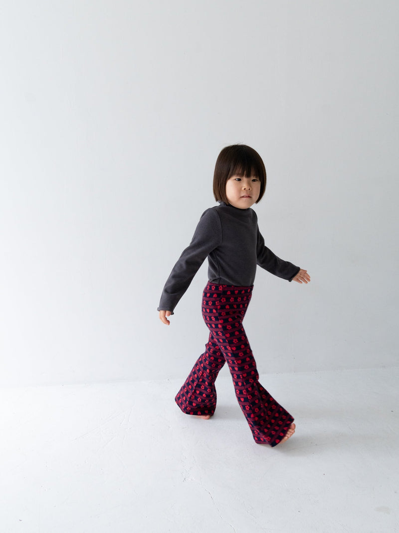 Flower heart pants