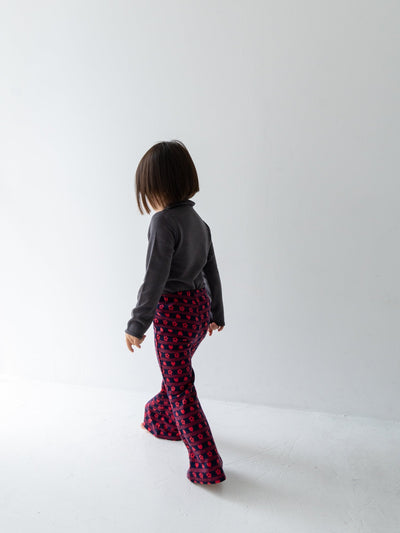 Flower heart pants