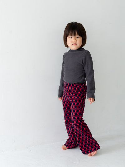 Flower heart pants