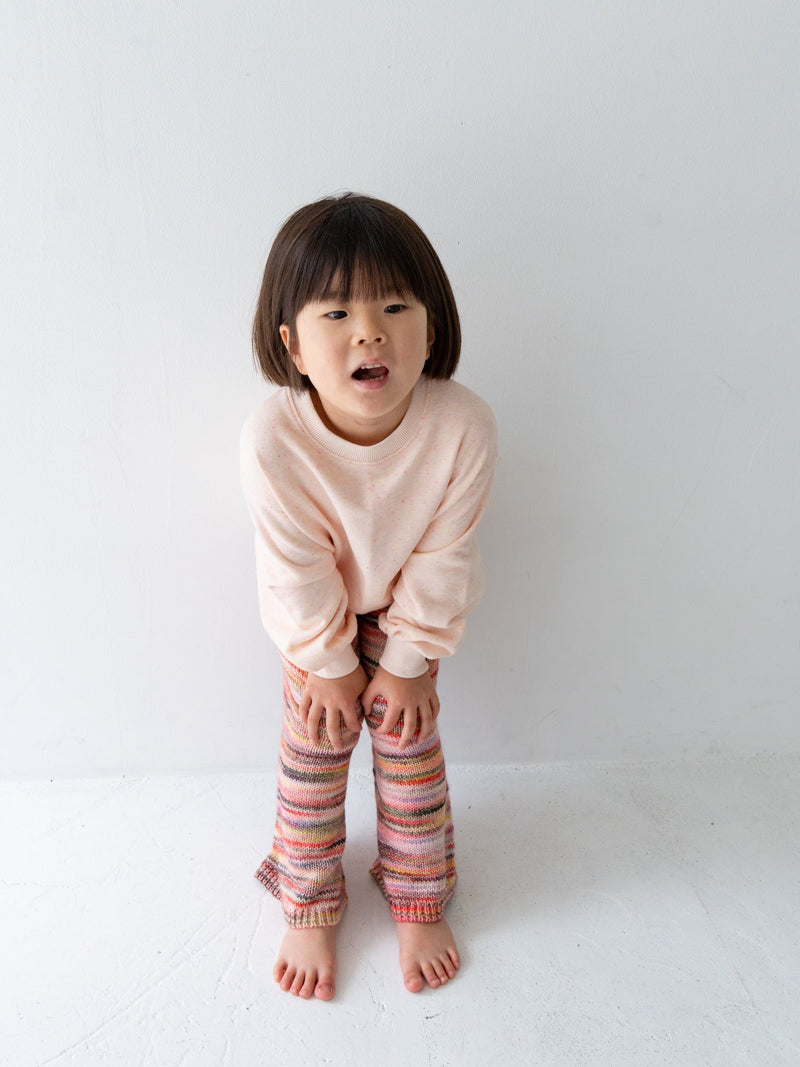 Marble knit pants