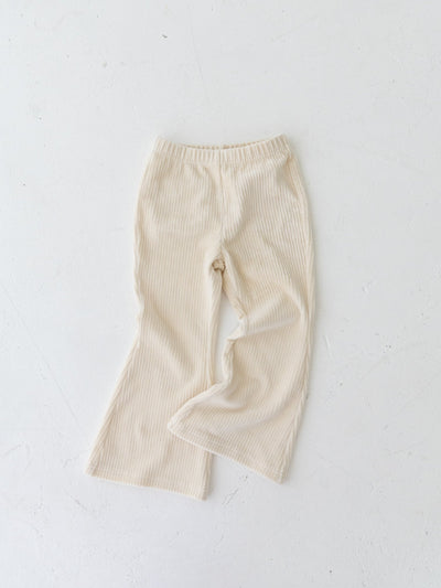 Velour flare pants