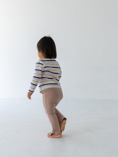 Flare cotton pants
