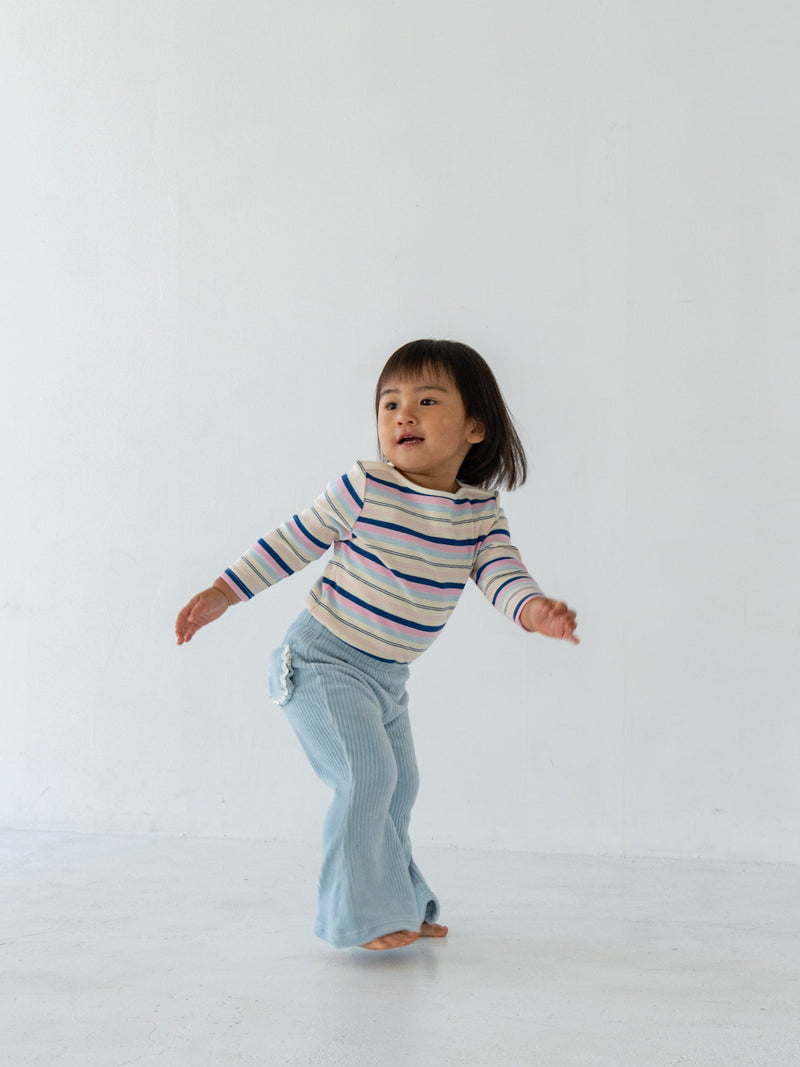 Velour flare pants