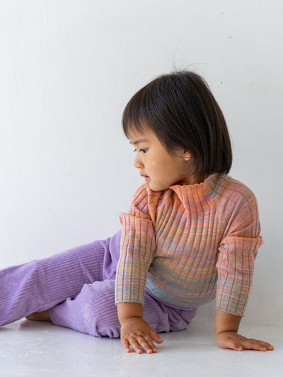Velour flare pants
