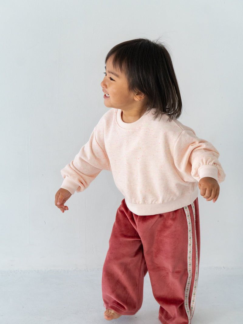 Flower line pants