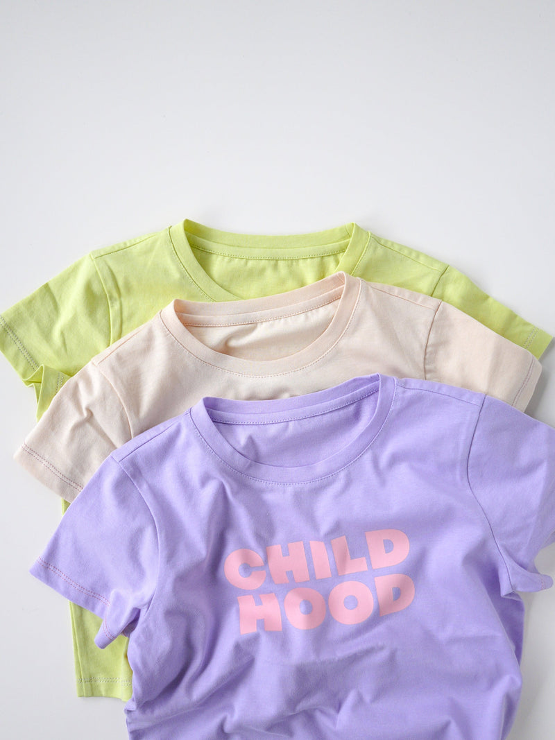 【SALE】CHILD HOOD tee