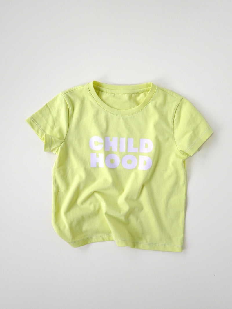 【SALE】CHILD HOOD tee