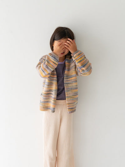 Marble knit cardigan