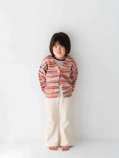 Marble knit cardigan