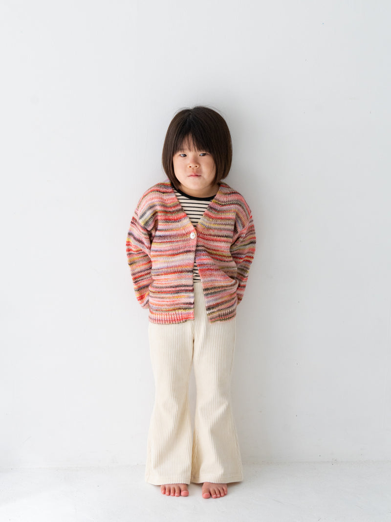 Marble knit cardigan