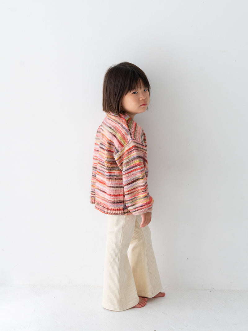 Marble knit cardigan