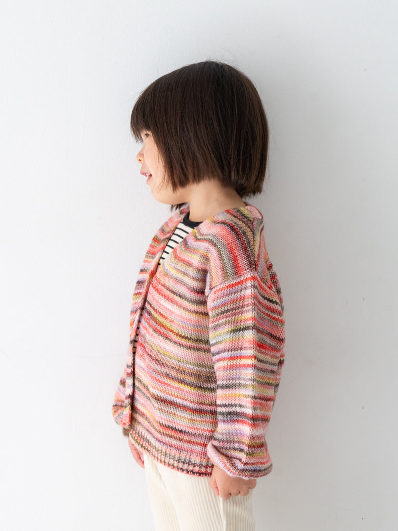 Marble knit cardigan