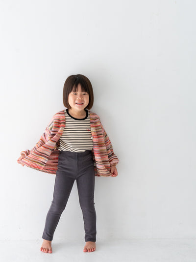 Marble knit cardigan