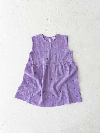 Flower crepe dress